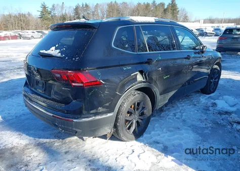 2022 Volkswagen Tiguan 2.0T Se from USA, damaged, VIN 3VV2B7AX4NM036657